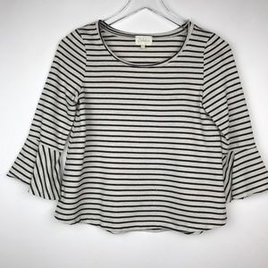 Anthro Deletta Striped Shirt